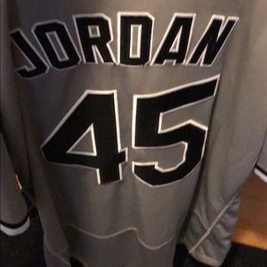 Michael Jordan 45 baseball jersey